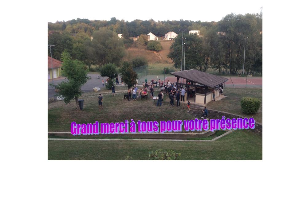 Agréable moment de convivialité au marché du soir du 18 septembre 2020