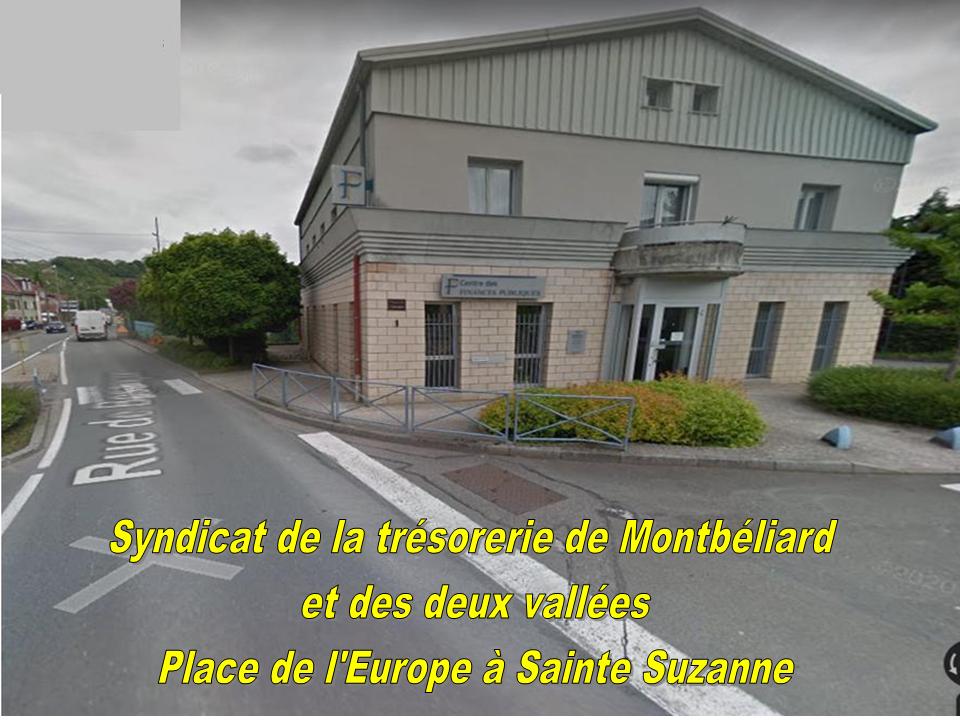 RÉUNION DU SYNDICAT DE LA TRÉSORERIE DE MONTBÉLIARD ET DES DEUX VALLÉES