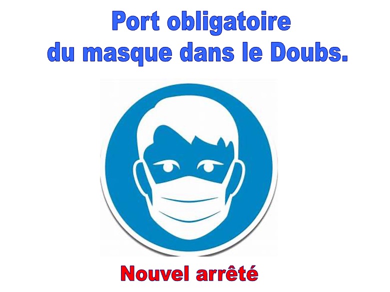 NOUVEL ARRÊTÉ PRÉFECTORAL DU PORT DU MASQUE