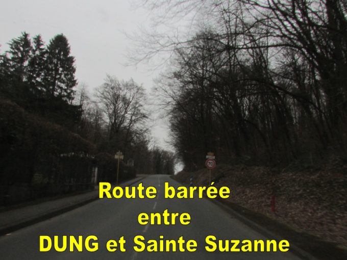 route coupée Dung Ste suzanne1