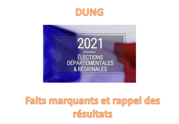 FAIT MARQUANT SUR LES ÉLECTIONS À DUNG