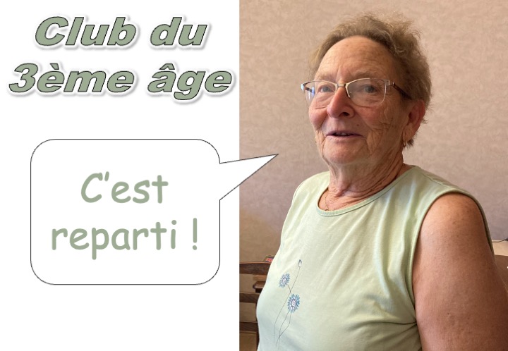 LE CLUB DU 3ÈME AGE