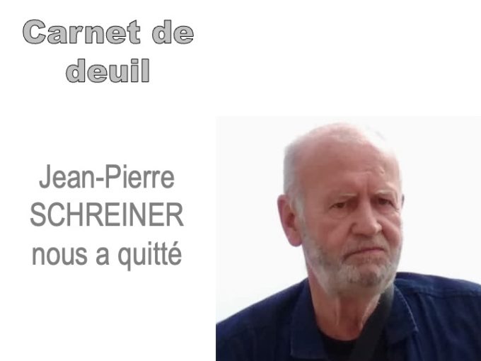 Décès JPierre SCHREINER1 Décès JPierre SCHREINER1