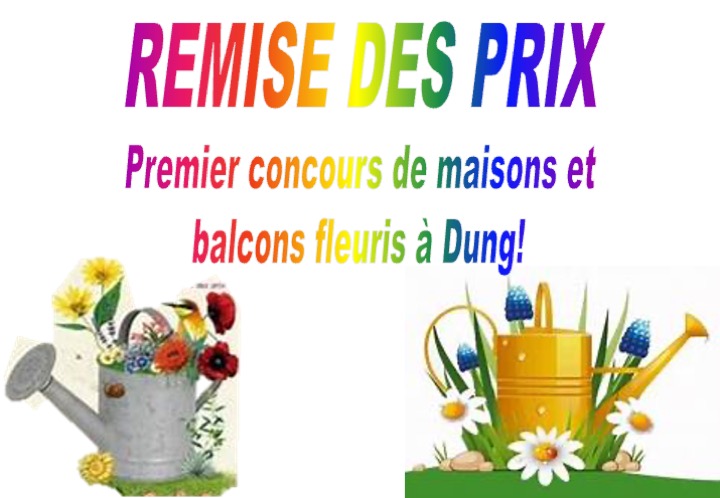 REMISE DES PRIX DE MAISONS ET BALCONS FLEURIS