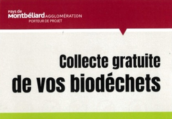 COLLECTE DE VOS BIODÉCHETS