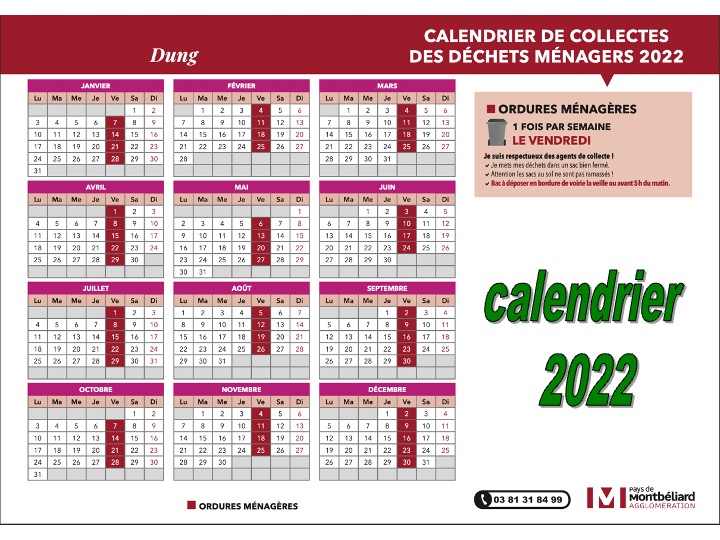 calendrier OM3