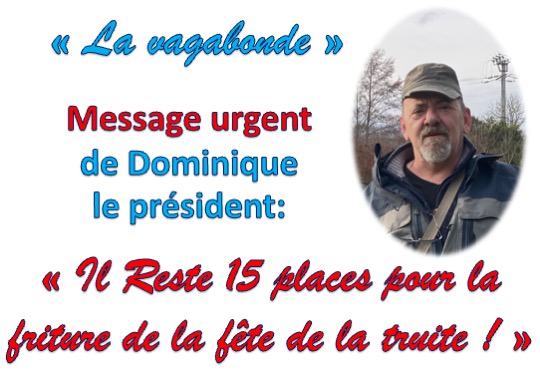 MESSAGE URGENT DE LA « VAGABONDE »