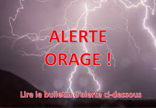 ALERTE ORAGE