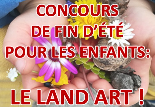 CONCOURS DE LAND ART POUR ENFANTS