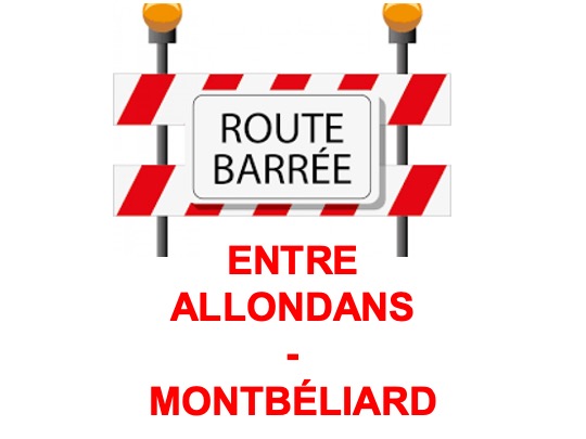 ROUTE BARRÉE