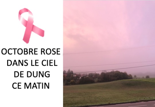 CLIN D’OEIL DU CIEL DE DUNG CE MATIN