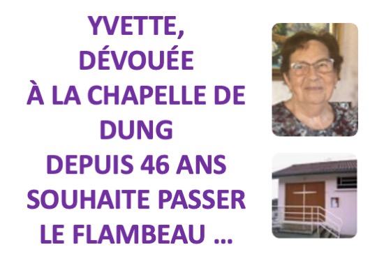 GESTION CHAPELLE DE DUNG