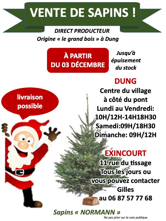 vente sapins Gilles2