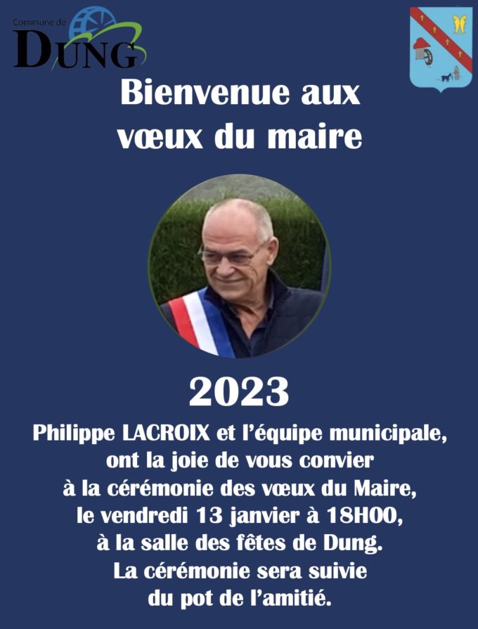 voeux du maire voeux du maire
