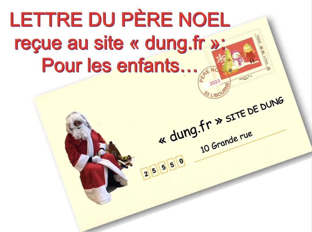 LA LETTRE DU PÈRE NOËL