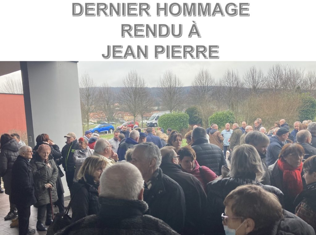 dernier hommage Jean Pierre1