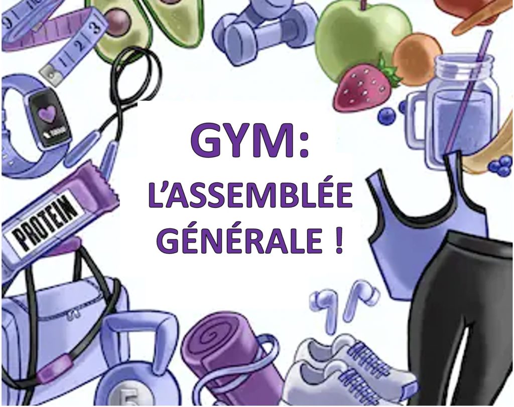 ASSEMBLÉE GÉNÉRALE DE LA GYM