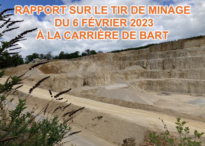 rapport tir de minage1