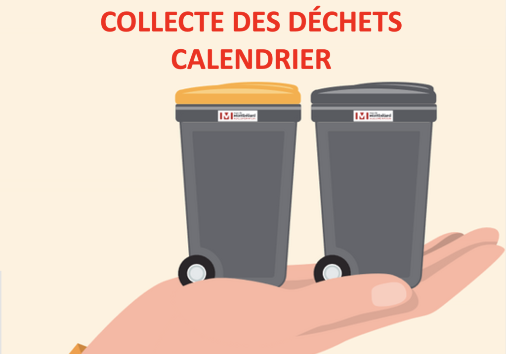 COLLECTE DES DÉCHETS CALENDRIER