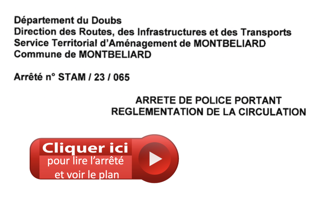 arrêté de police travaux RD37 2