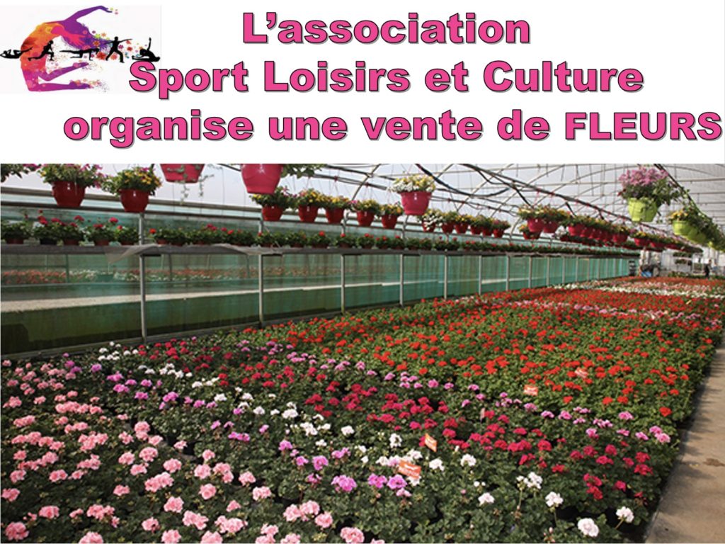 L’ASSOCIATION SLC DE DUNG ORGANISE UNE VENTE DE FLEURS