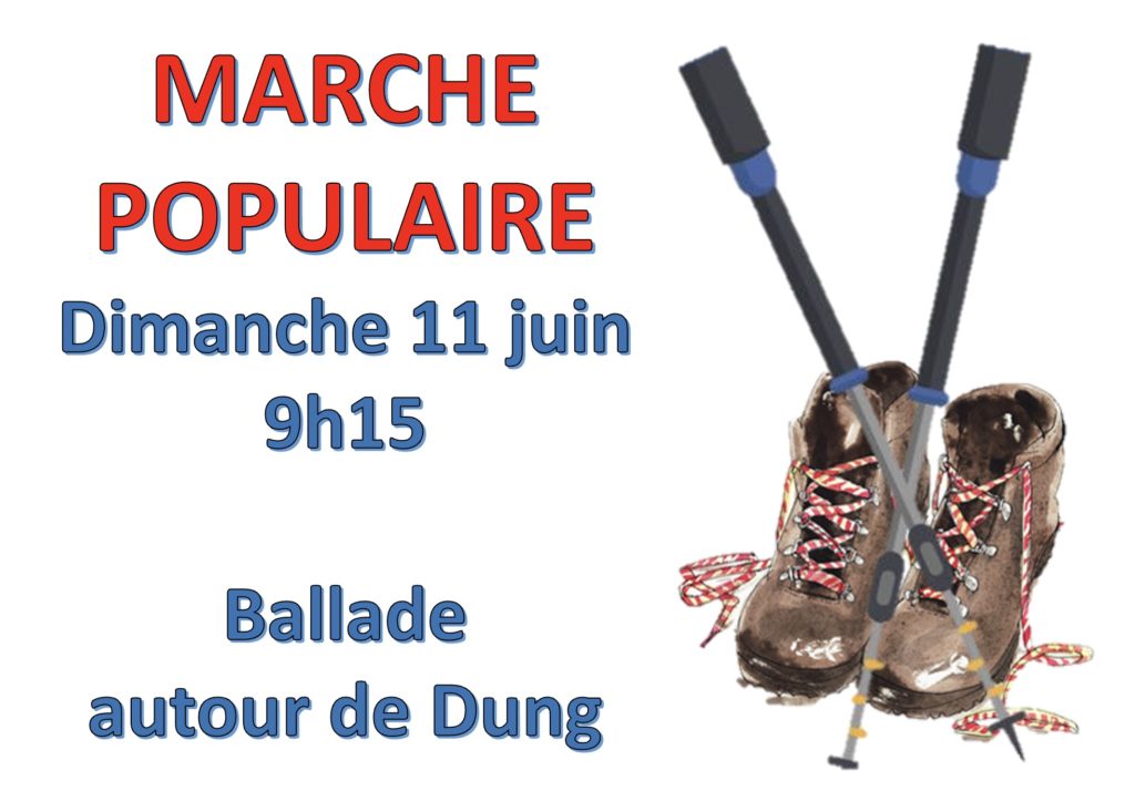 MARCHE POPULAIRE À DUNG