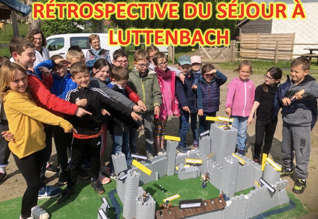 RÉTROSPECTIVE CLASSE DE DÉCOUVERTE