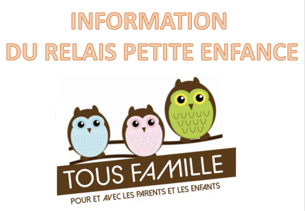 INFO DU RELAIS PETITE ENFANCE