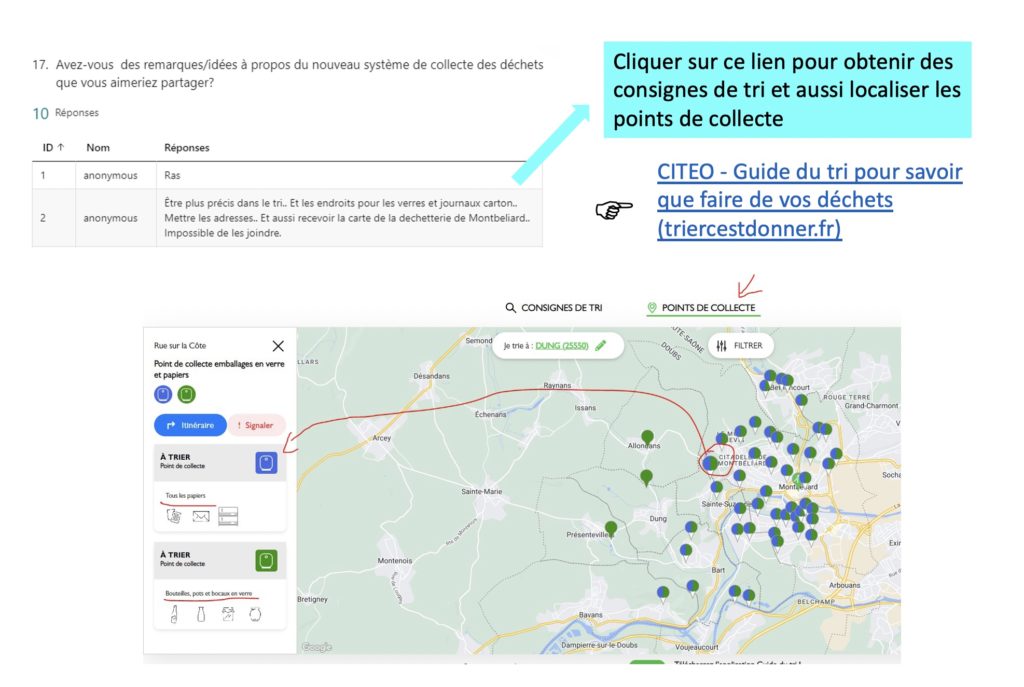 résultats sur les déchets et l'eau18