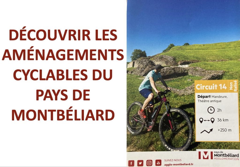 DÉCOUVRIR LES PISTES CYCLABLES DU PAYS DE MONTBÉLIARD