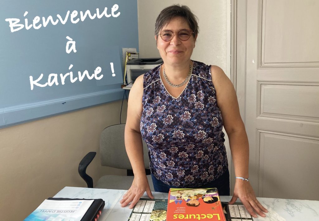 BIENVENUE À KARINE