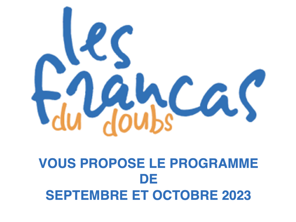 PROGRAMME DES FRANCAS DU DOUBS