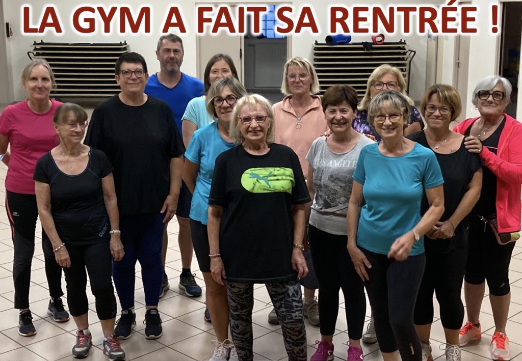 LA GYM A FAIT SA RENTRÉE