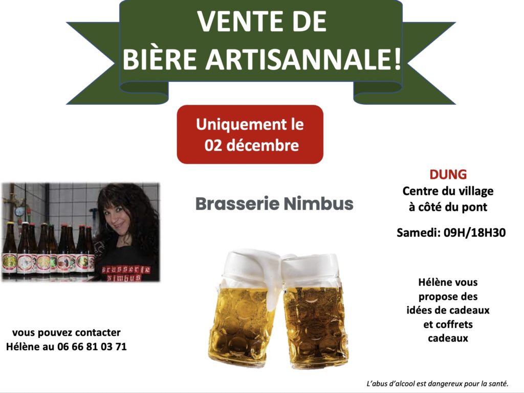 vente de sapins, bière et vin chaud3