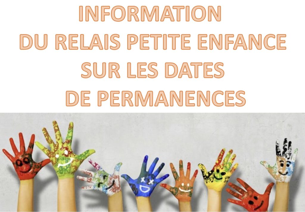 DATES DE PERMANENCES DU RPE