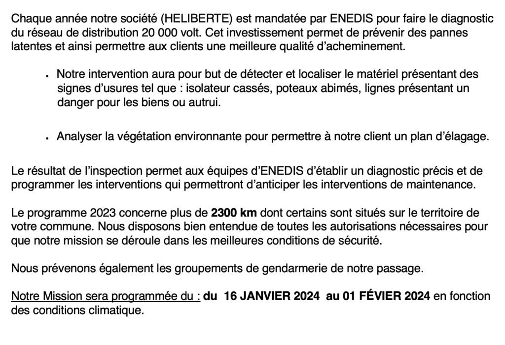 inspection réseau électrique2