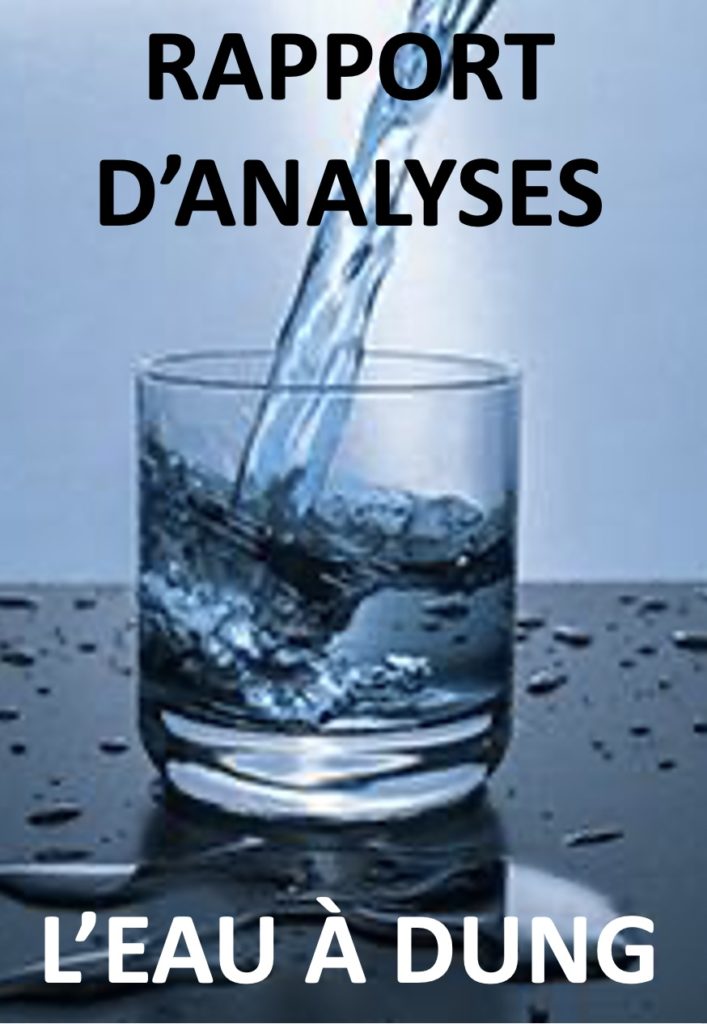 rapport analyse eau1