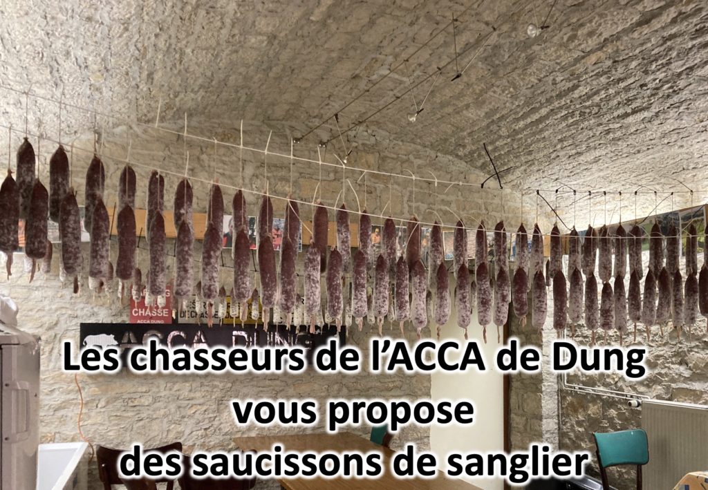 vente de saucissons de sanglier chasseurs2