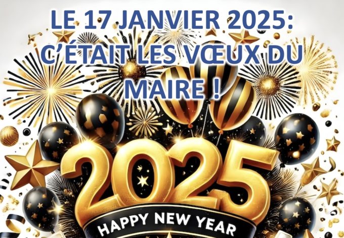 voeux du maire du 17 janvier1