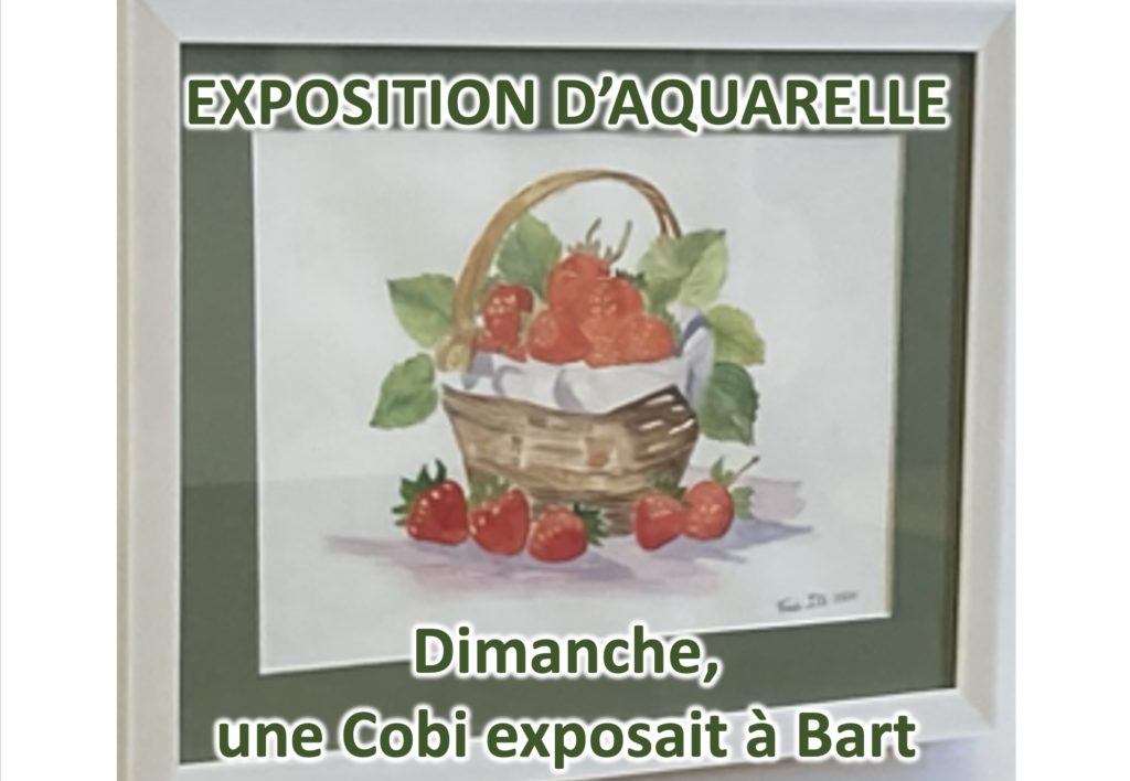 UNE COBI EXPOSE SES OEUVRES