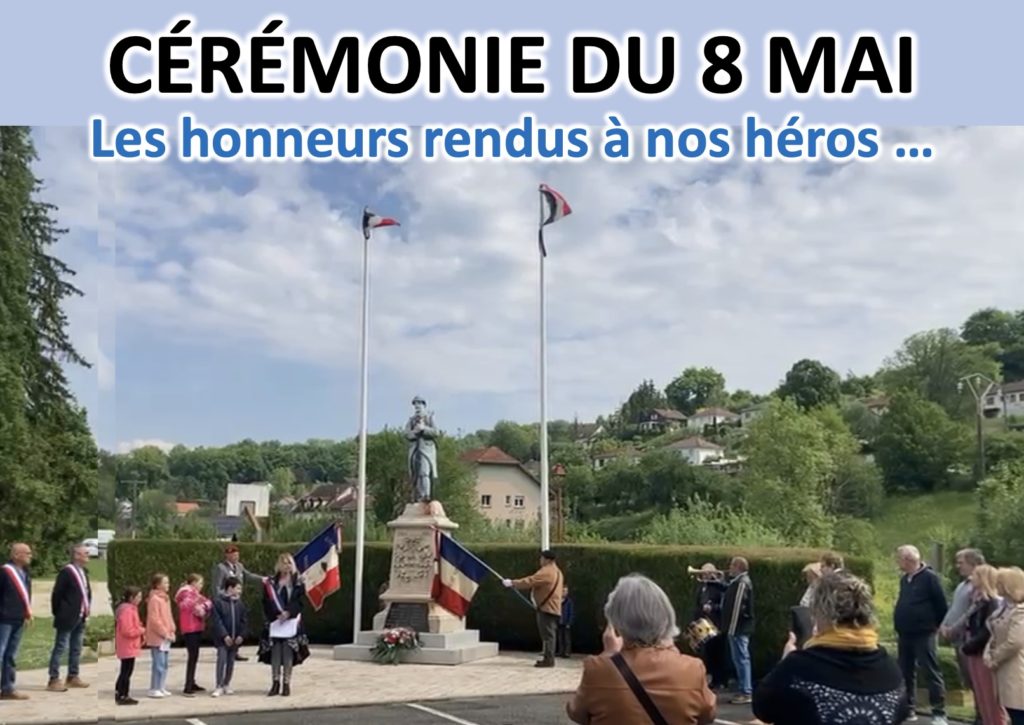 LA CÉRÉMONIE DU 8 MAI
