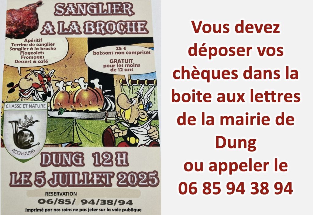 rappel, sanglier à la broche3
