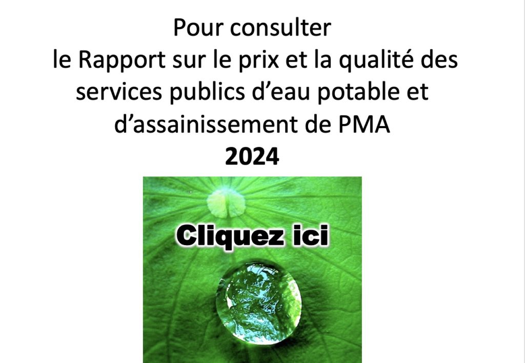 rapport sur l'eau et l'assainissement2