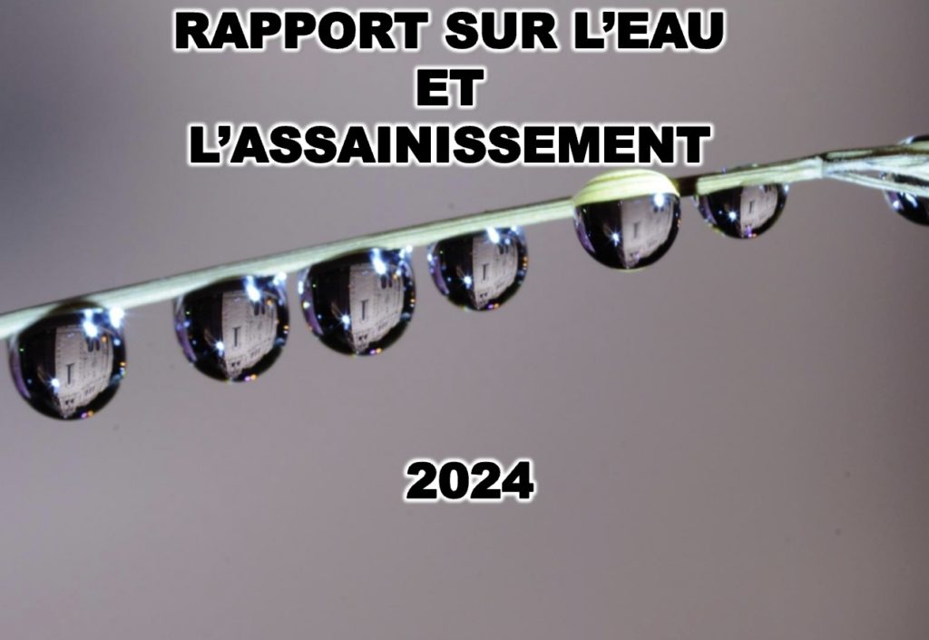 RAPPORT SUR L’EAU ET L’ASSAINISSEMENT