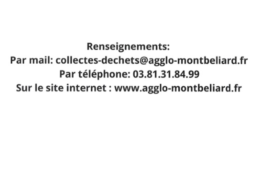 calendrier ramassage OM7