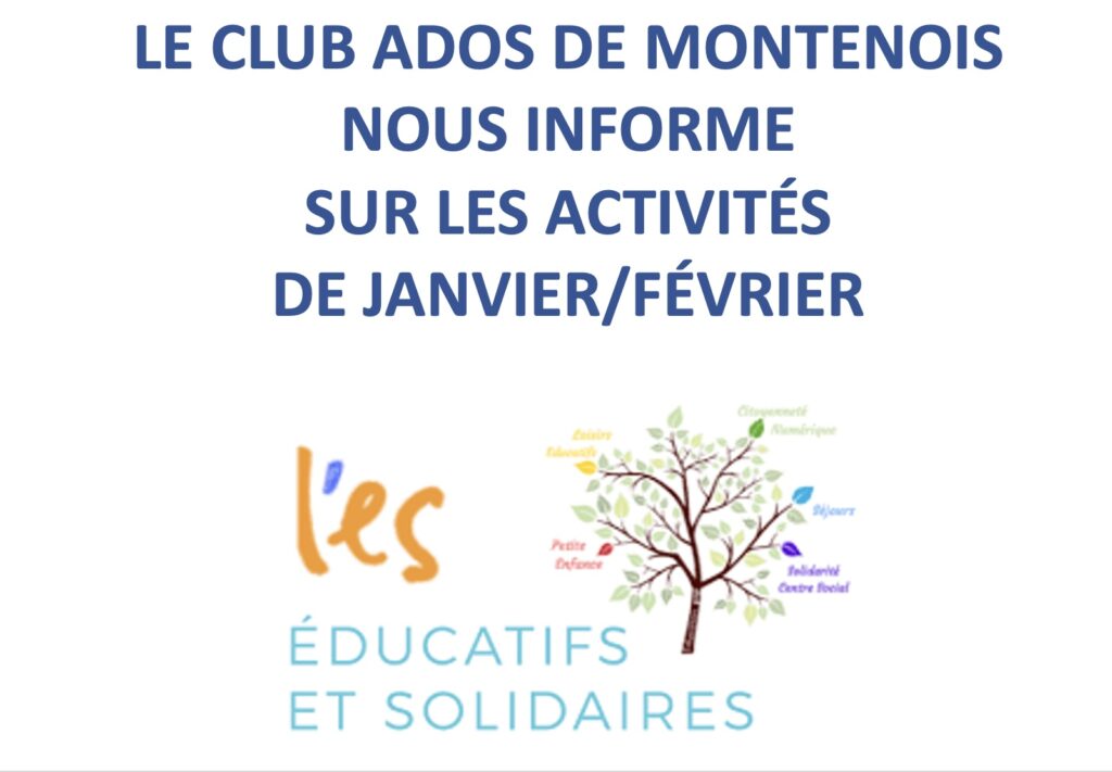 ACTIVITÉS DU CLUB ADOS
