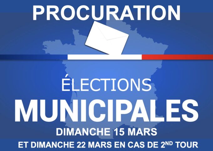 procuration élections municipales1