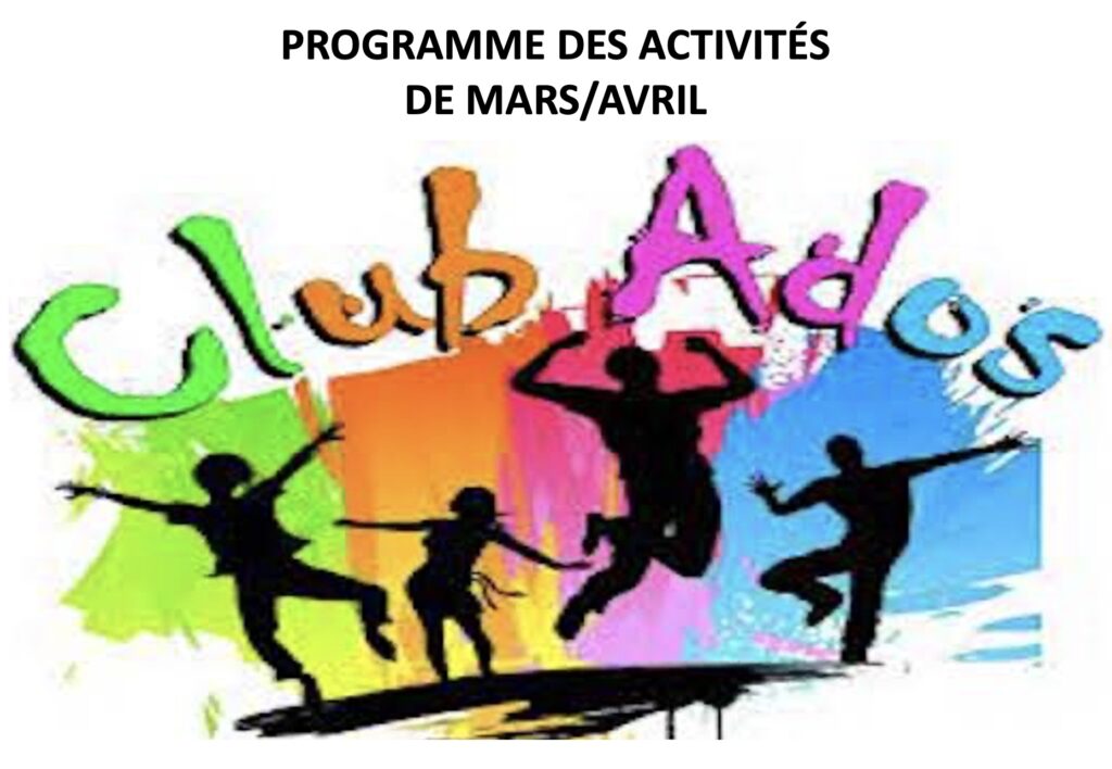 programme club ados1
